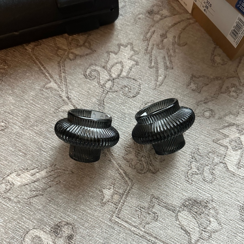 unique candle holders!